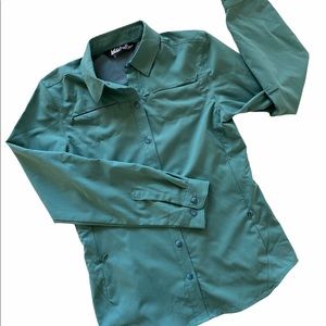 REI XS travel too turquoise